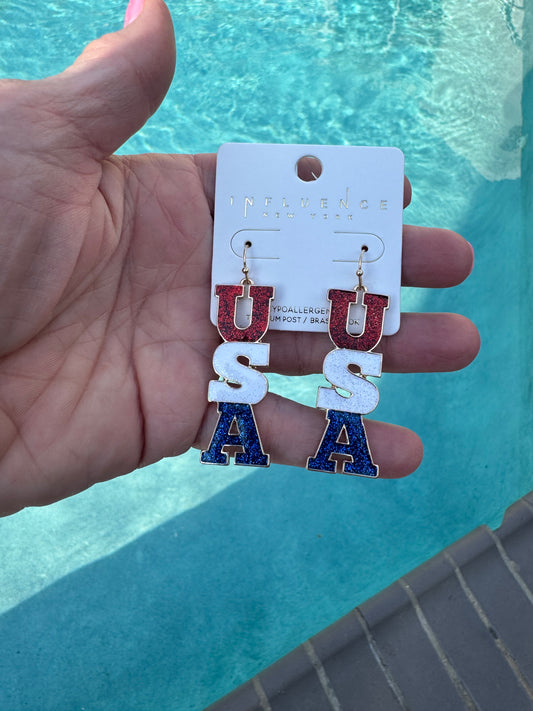 USA earrings