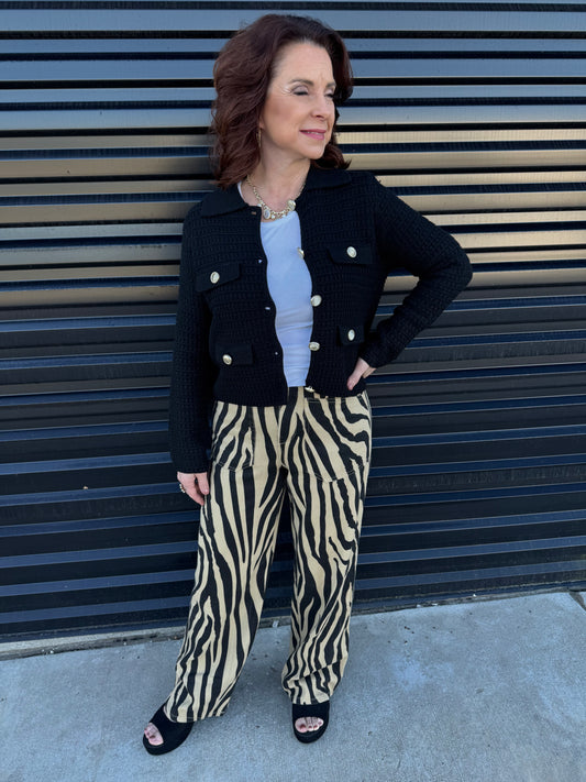 Luna Zebra Pants