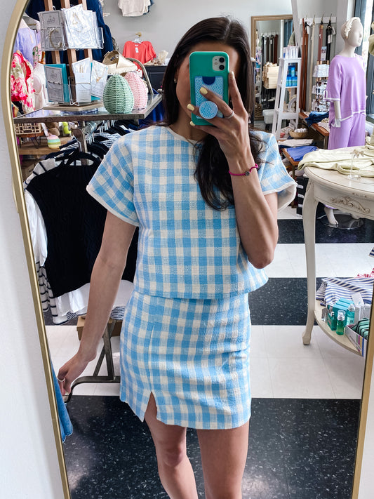 Glam Gingham Set