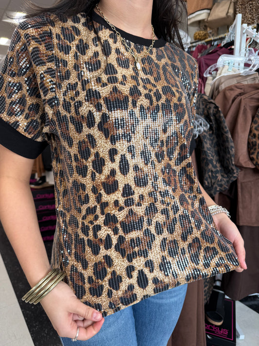 Dusk Leopard Top