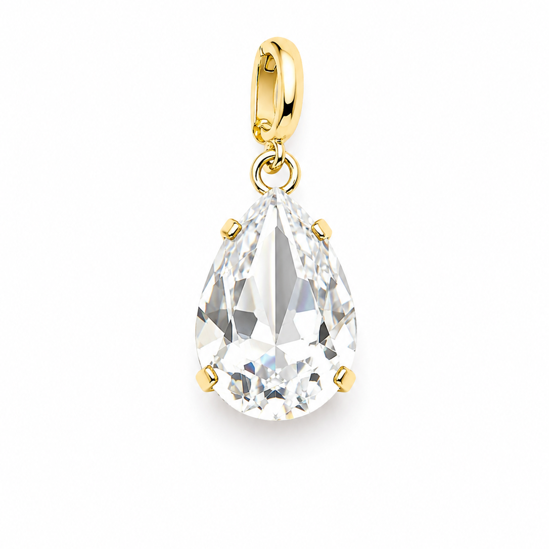 Australian Crystal Teardrop charms
