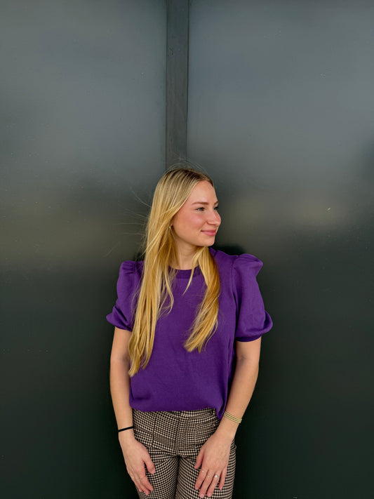 Aurora Puff Sleeve Sweatshirt