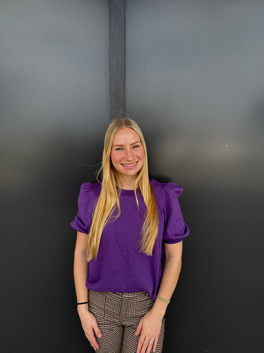 Aurora Puff Sleeve Sweatshirt