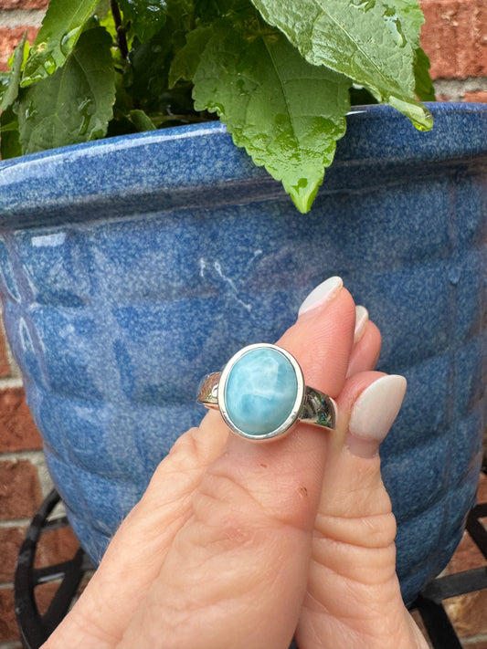 Larimar Sized rings