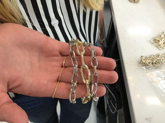 3 strand link magnetic bracelet