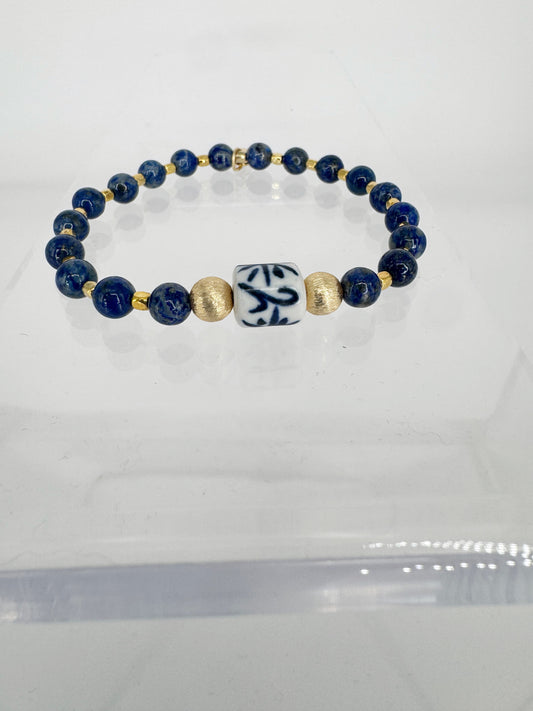 Hand painted porcelain bracelets drop 2