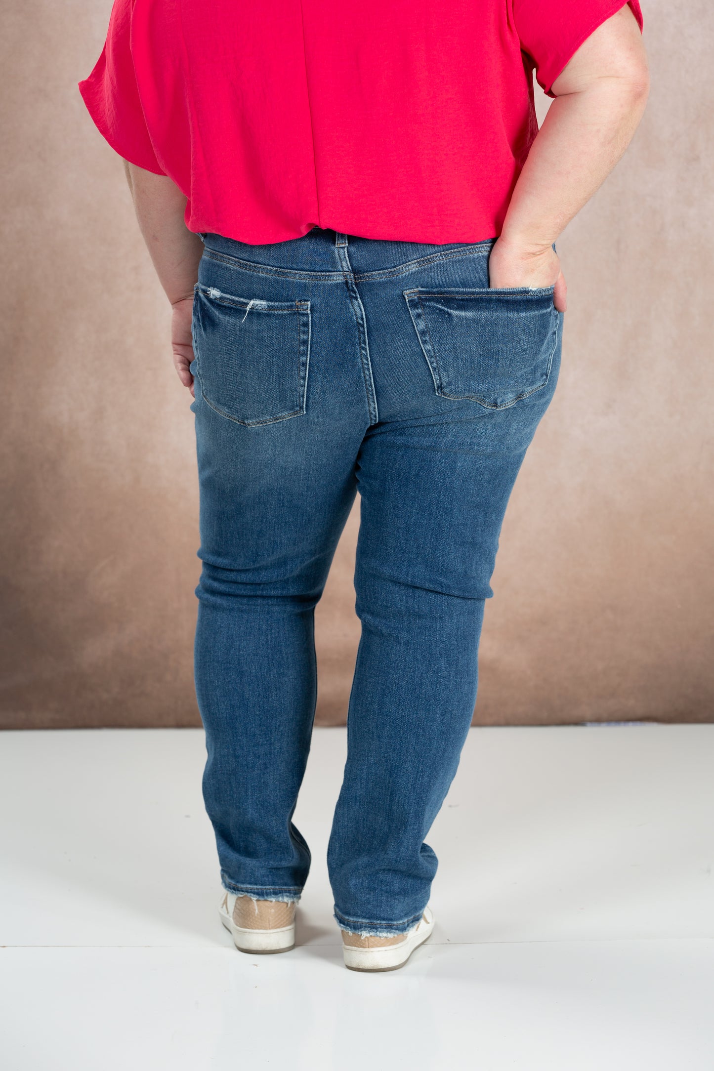 Vervet high rise slim straight