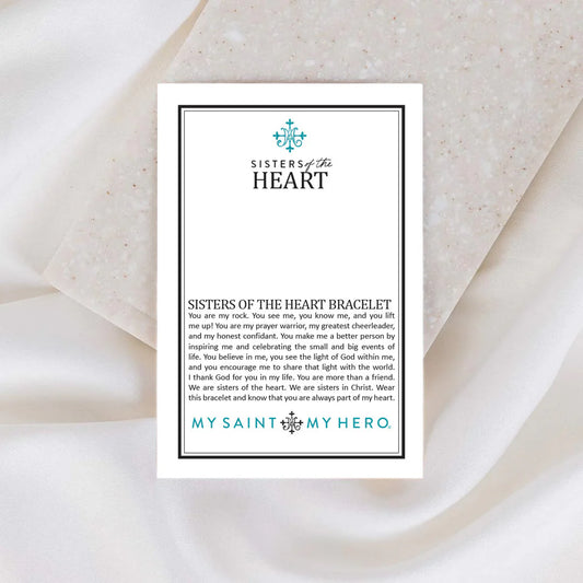 MSMH Sisters of the Heart Bracelet Stone/Silver