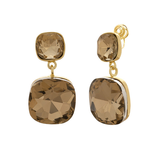 Geometric Square Earring