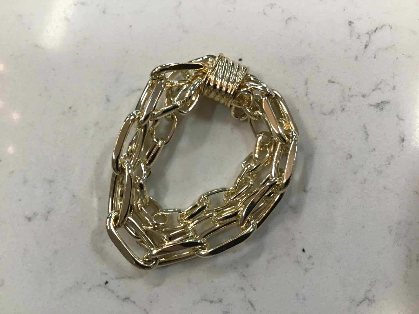 3 strand link magnetic bracelet