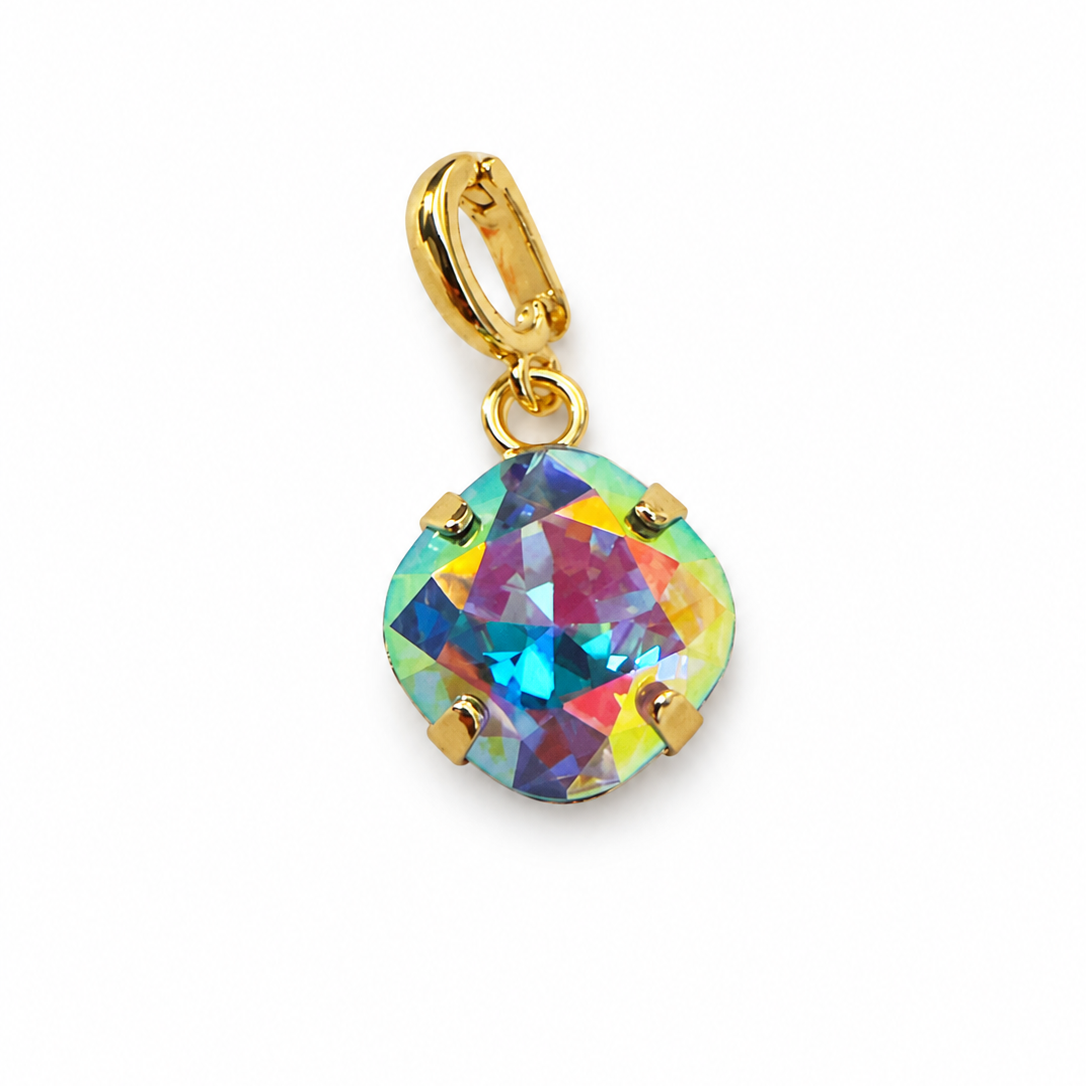 Australian Crystal Cushion Cut charms