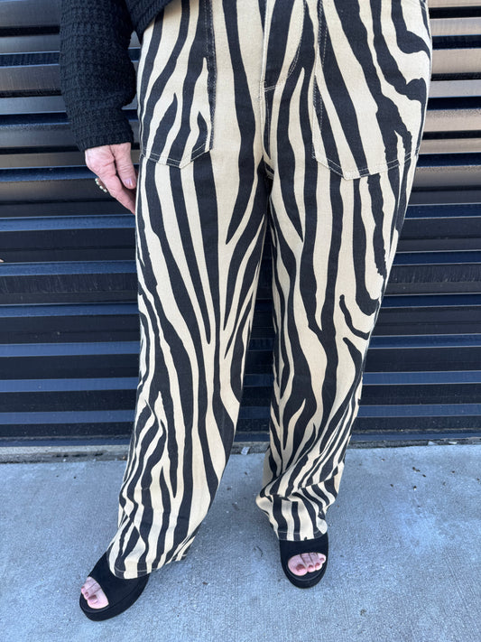 Luna Zebra Pants
