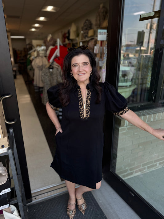 Midnight Spots Dress