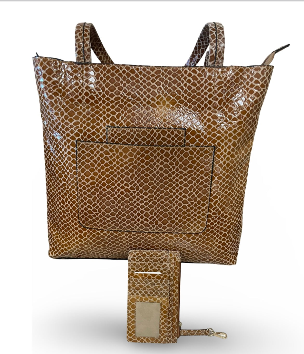 Sahara Luxe Italian Leather Tote