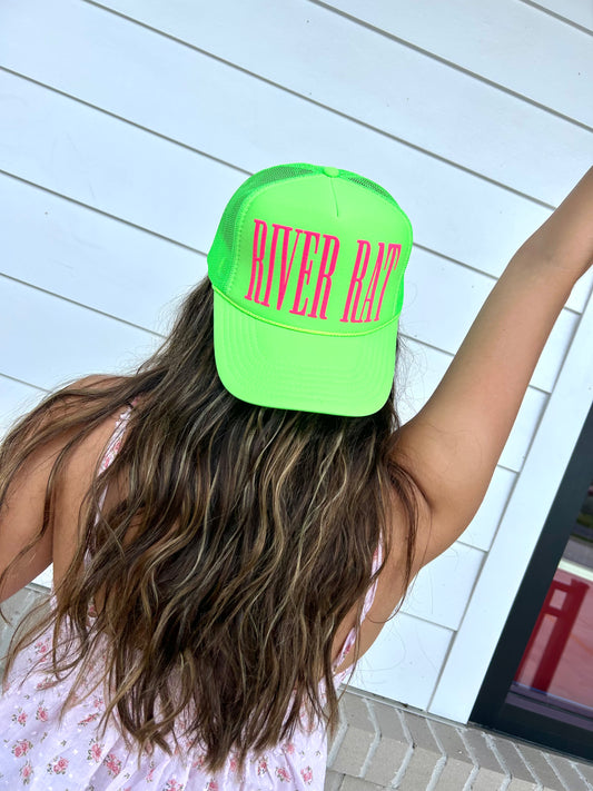 Neon River Rat Trucker Hat
