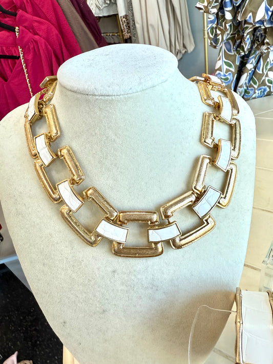 Croc Stacked Necklace