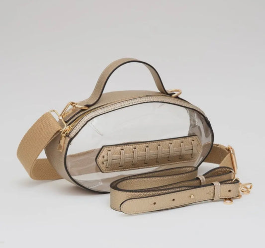 Football clear stadium purse
