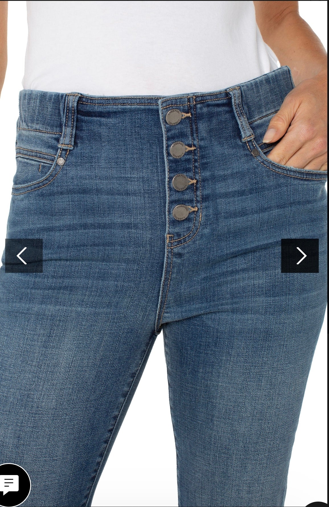 Liverpool Gia Glider Flare pull on