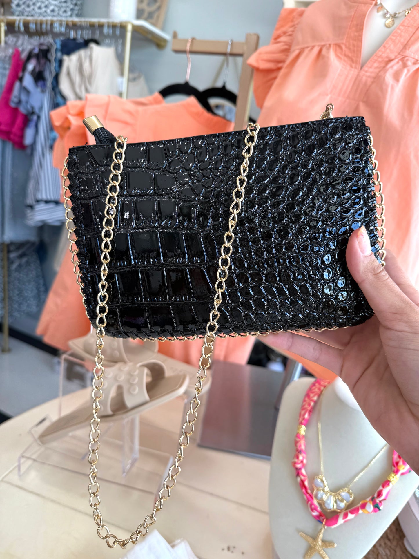 Helen croc purses