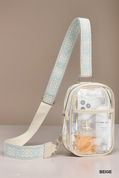 Zen Clear Bag w/ Guitar Strap