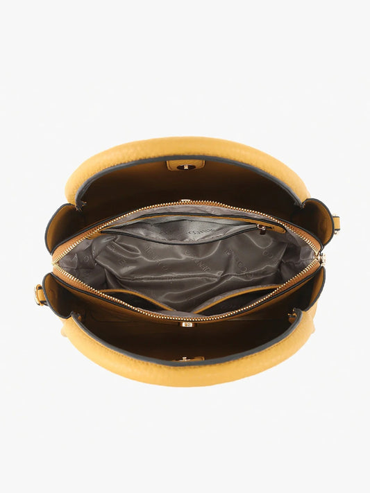 Sasha 3 compartment satchel/CB purse*