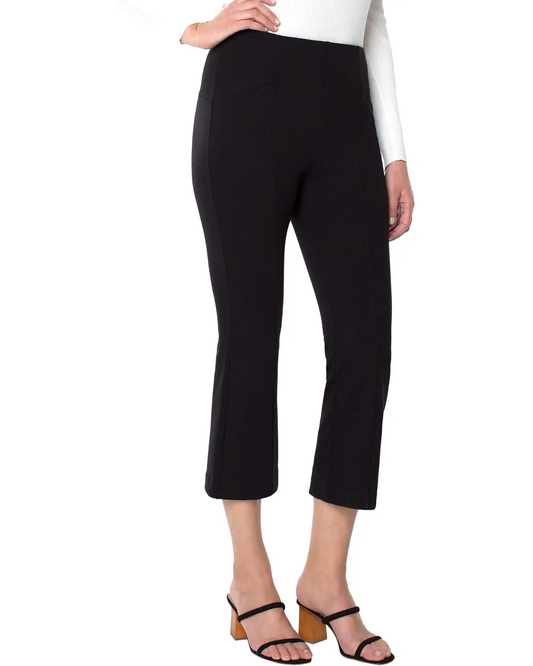 Liverpool Stella Kick Flare w/welt pockets