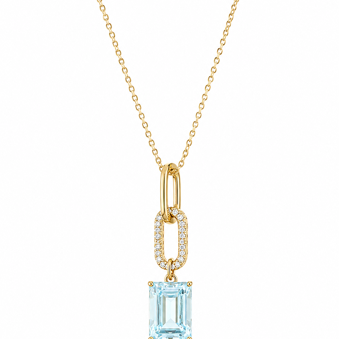Borun Swarovski crystal Ella necklace