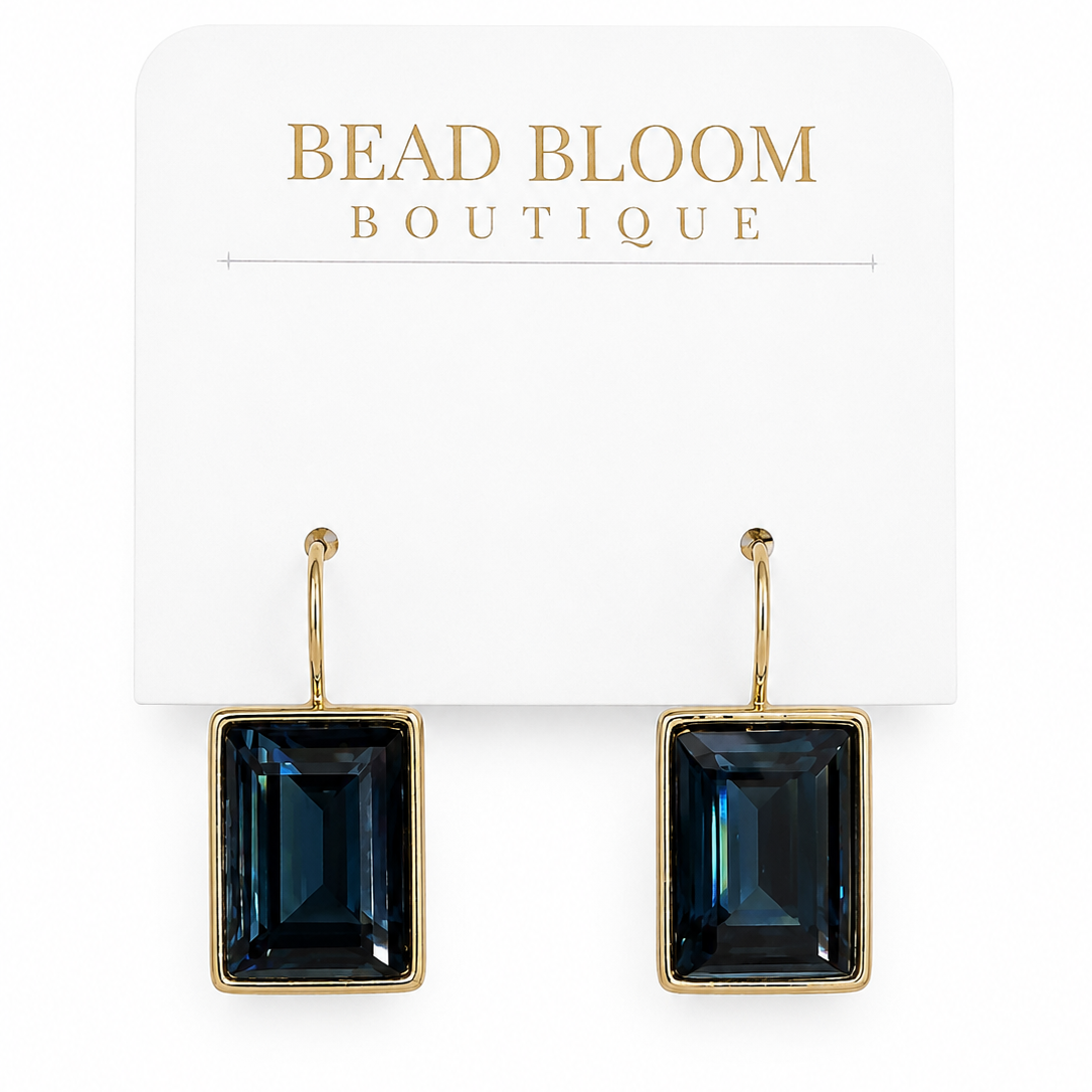 Borun Swarovski crystal Ella Earrings