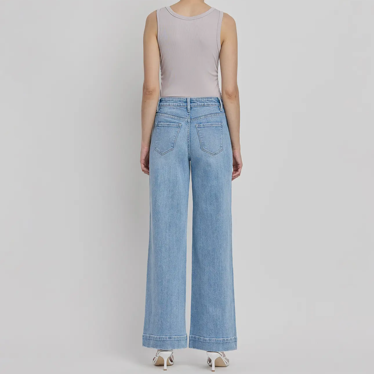 Flying Monkey HR front patch wide trousers