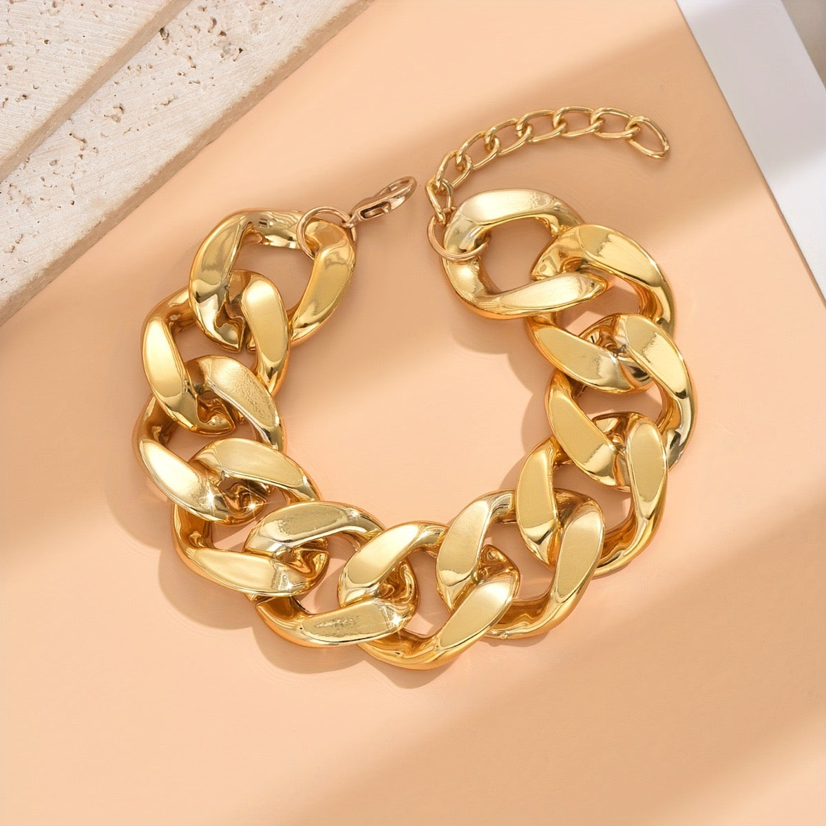 Acrylic lobster clasp bracelet