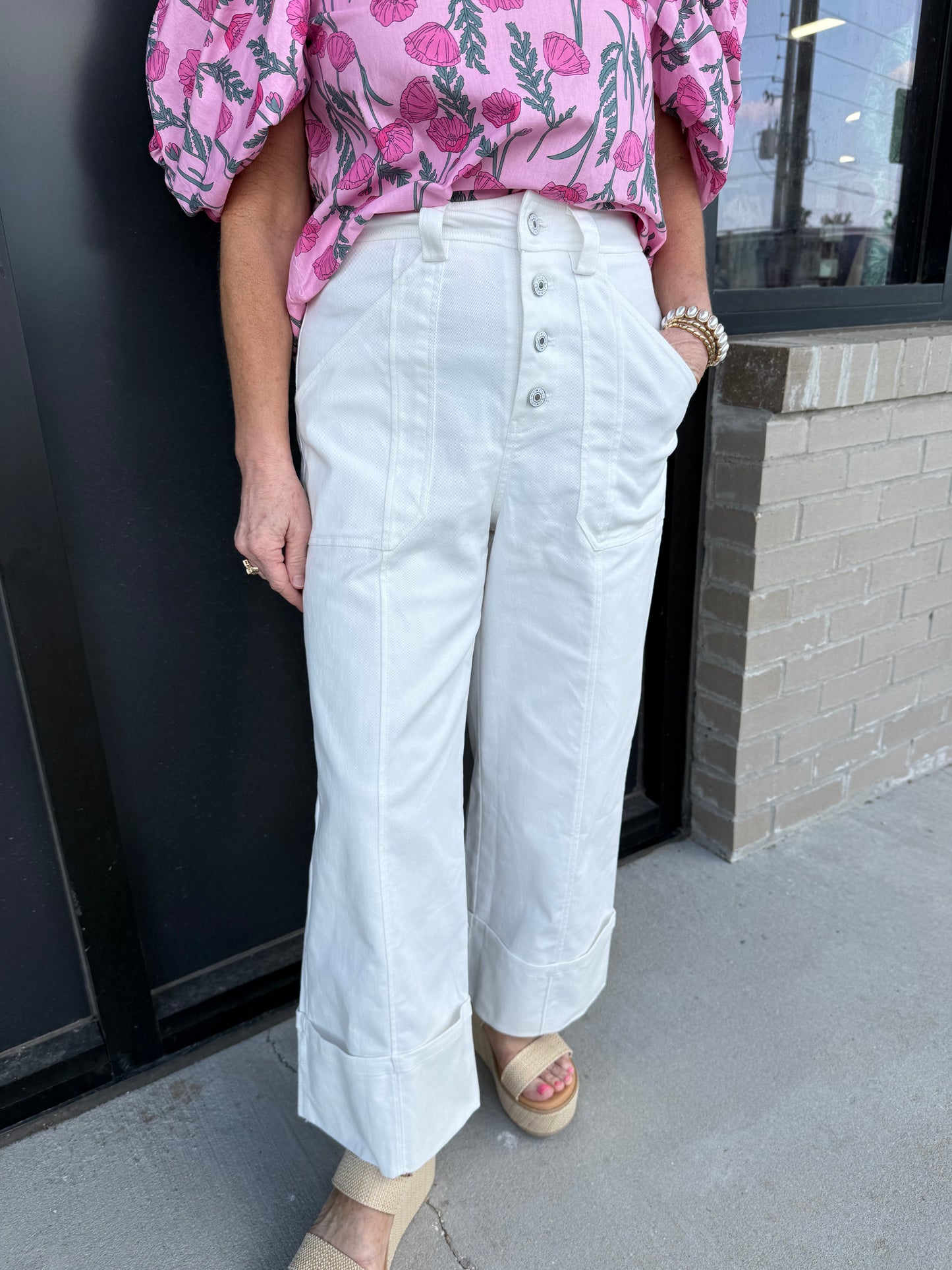 Entro Button Pants