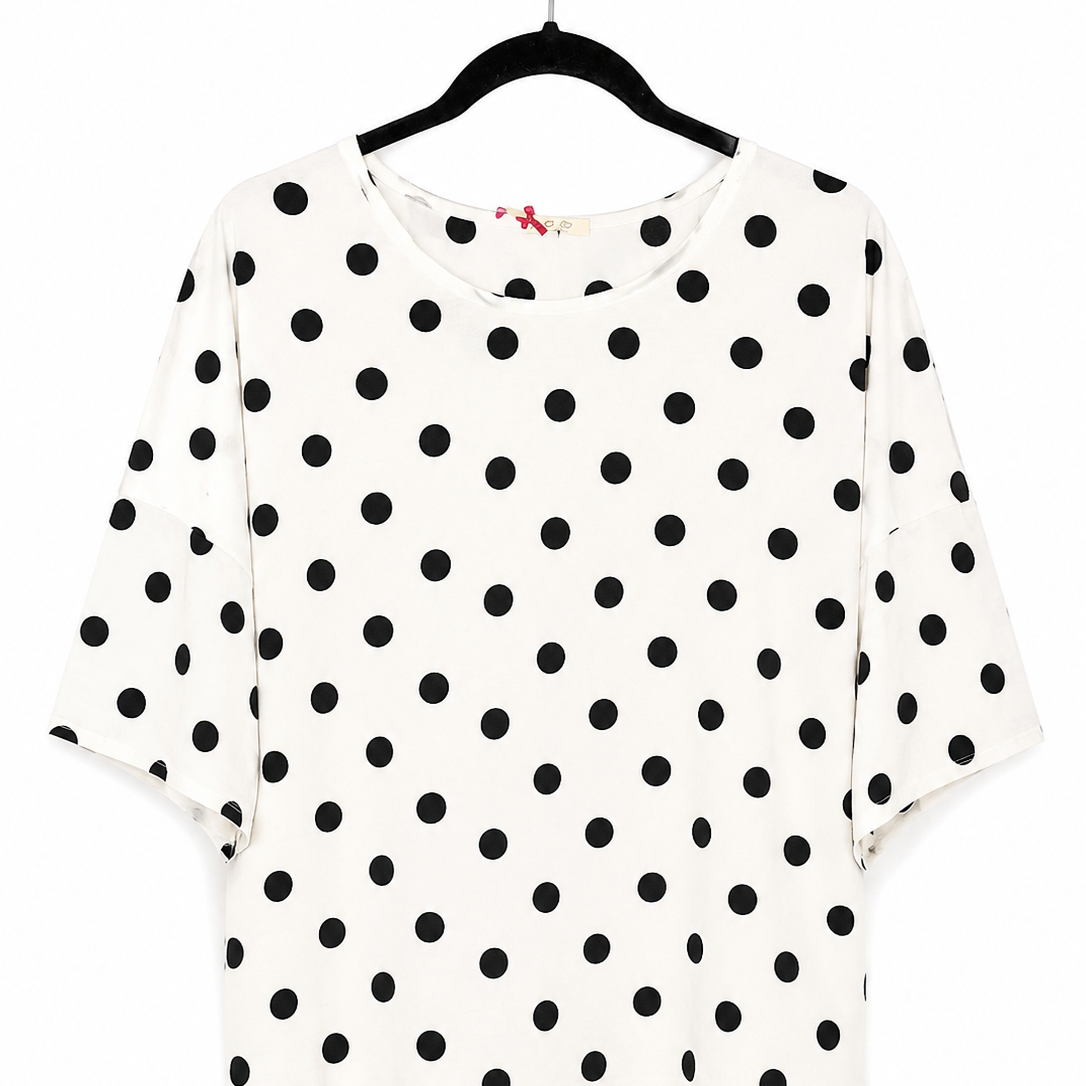 Italian one size Dot About It Top