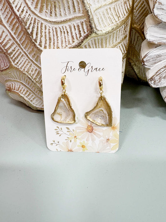 Oyster Earrings