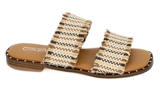 Corky's Afrayed of what sandal