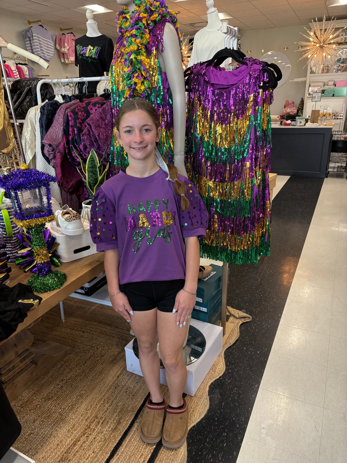 Happy Mardi Gras Top