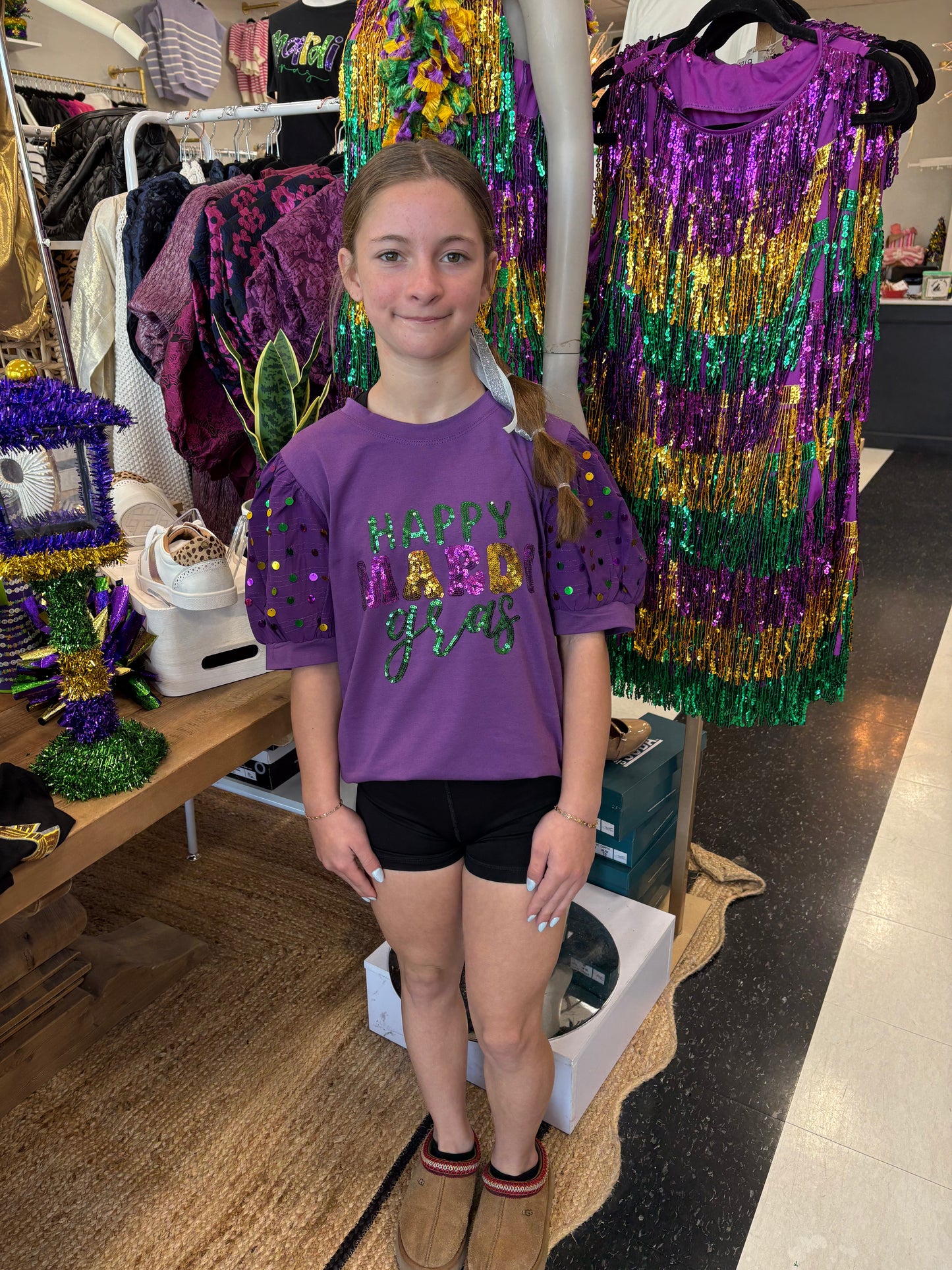 Happy Mardi Gras Top