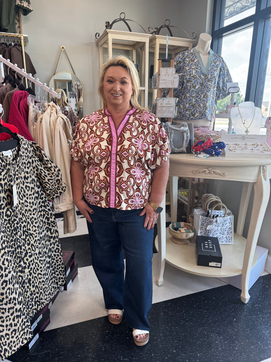 Mabel Neapolitan Top