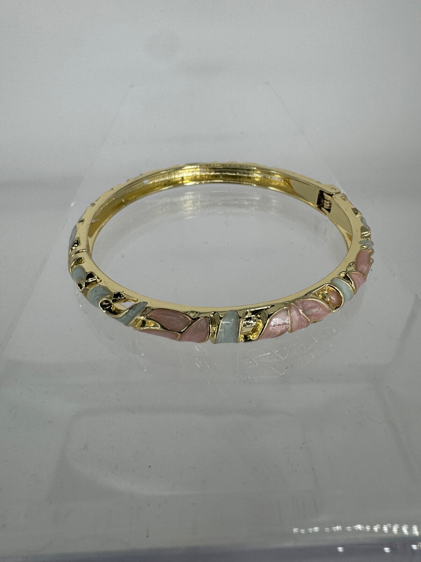 Enamel 0.5 cm hinge bracelets