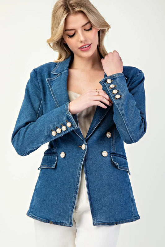 Dana Denim Blazer