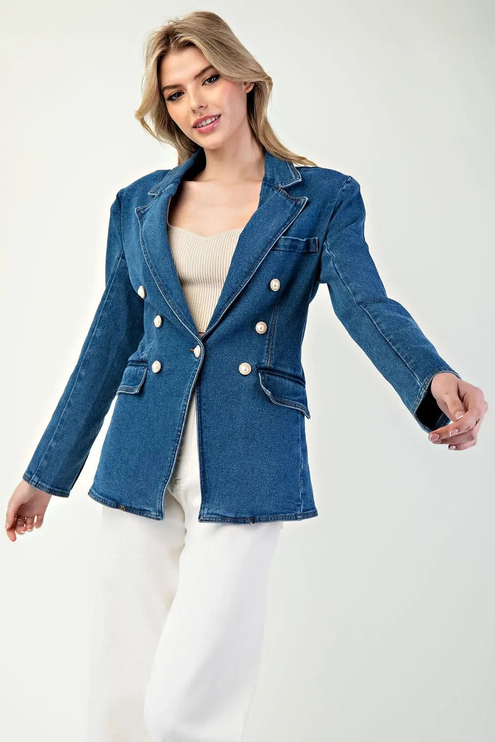 Dana Denim Blazer