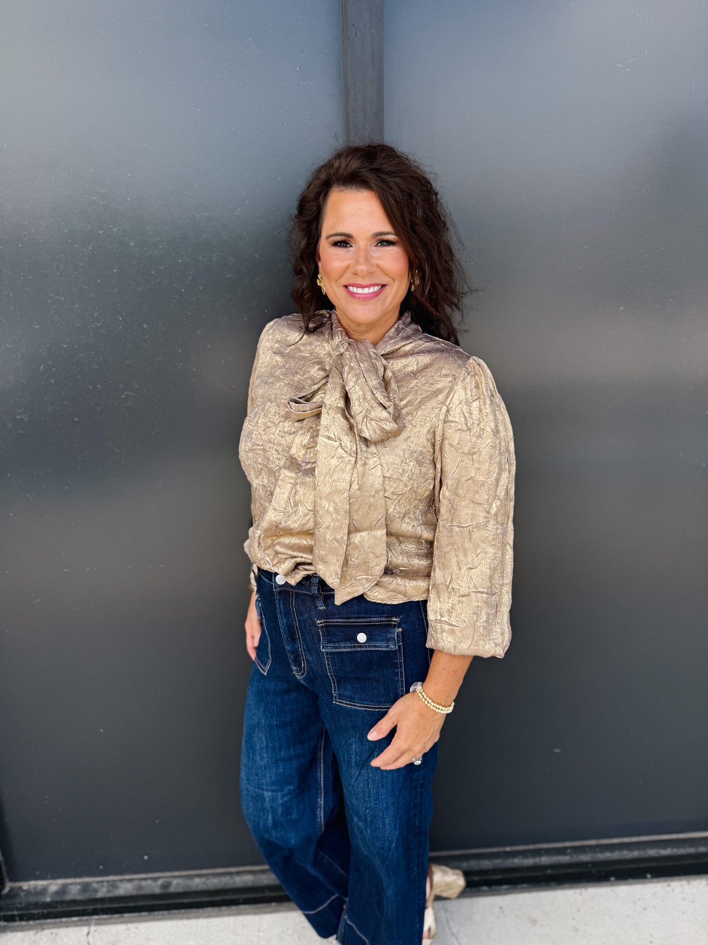 Reece Champagne Pop Top