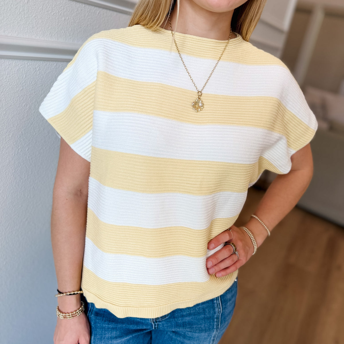 Sweet Striped Sweater