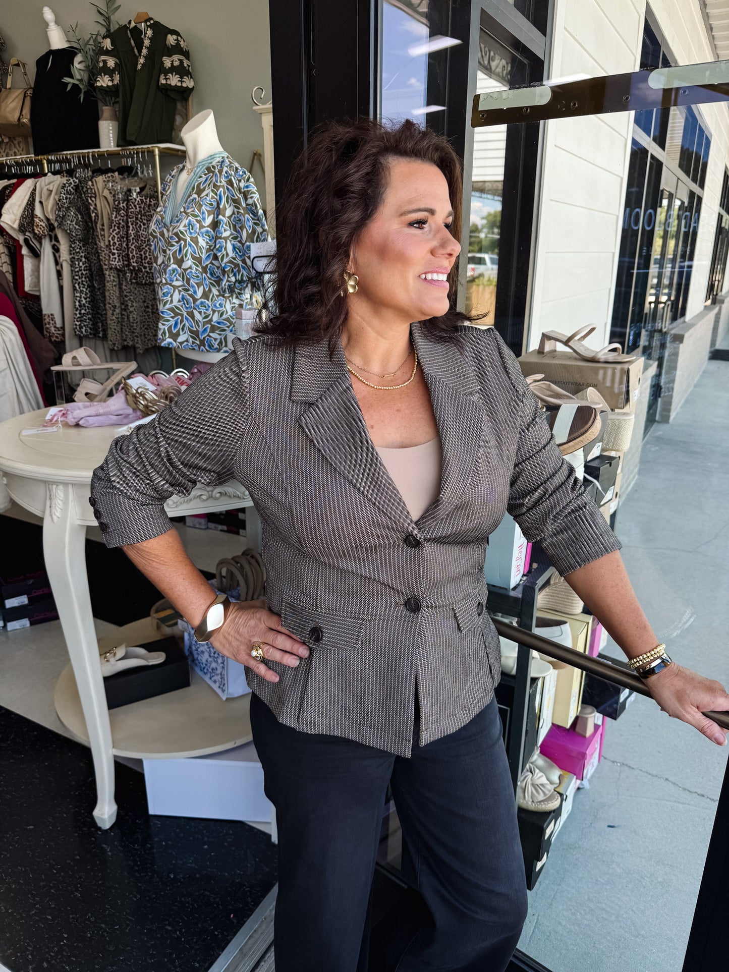 Liverpool Peplum Blazer