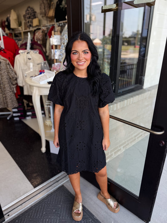 Eyelet Dreamcatcher Dress