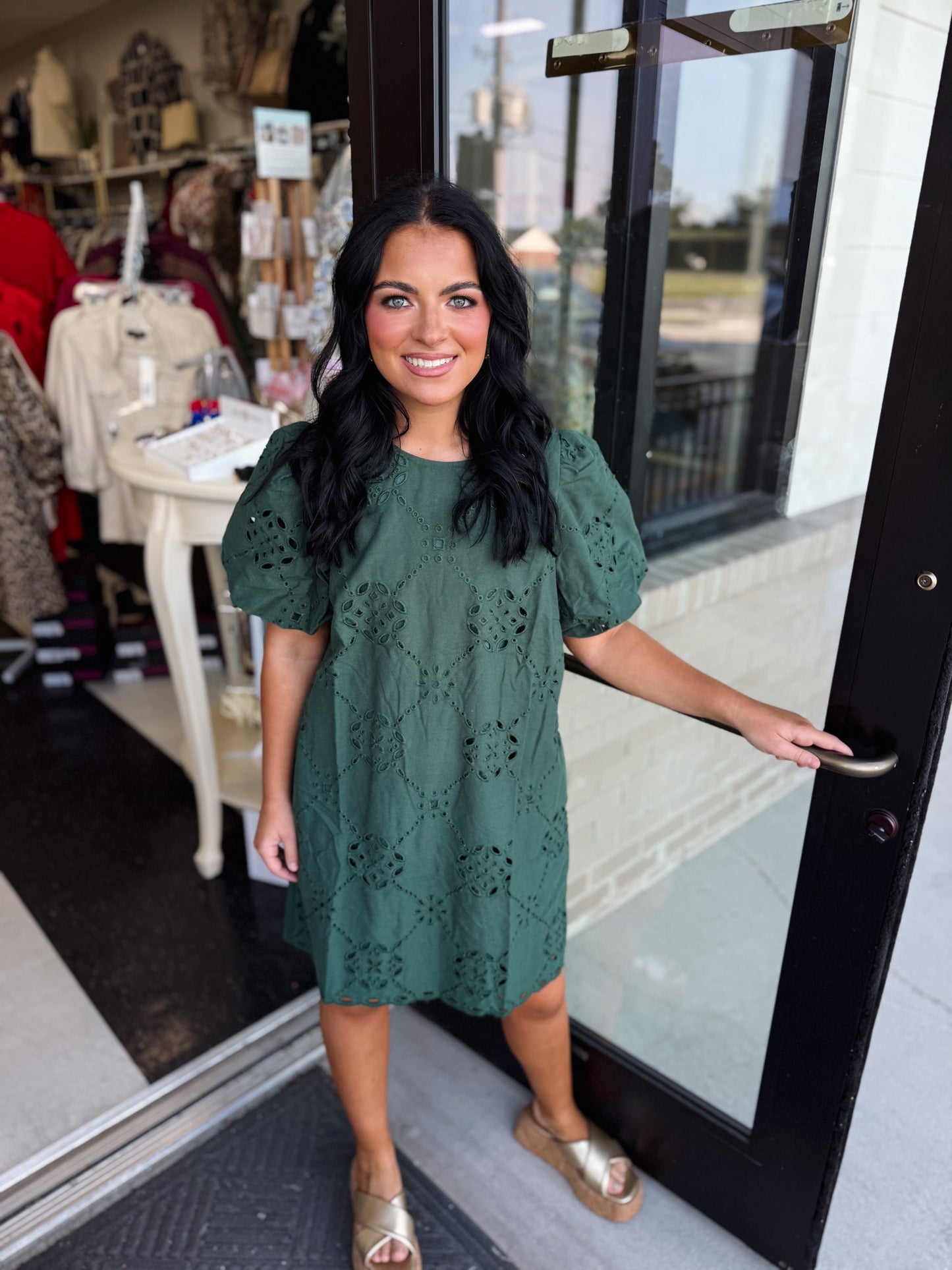 Eyelet Dreamcatcher Dress