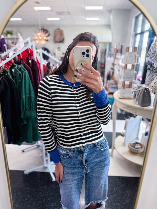 Vibrant Horizon Sweater