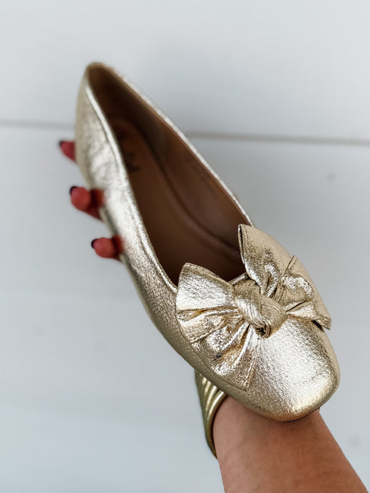 Sugar Rush Metallic Flats
