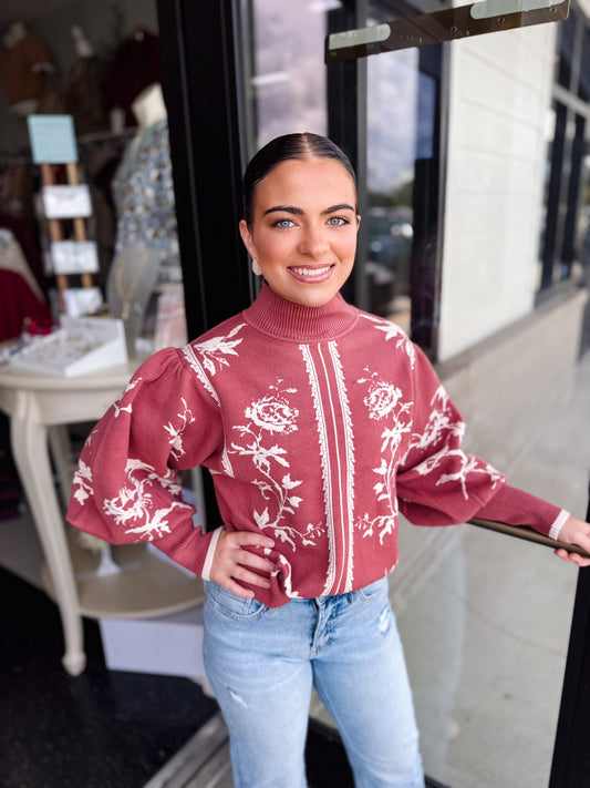 Balloon Sleeve Mazie Sweater