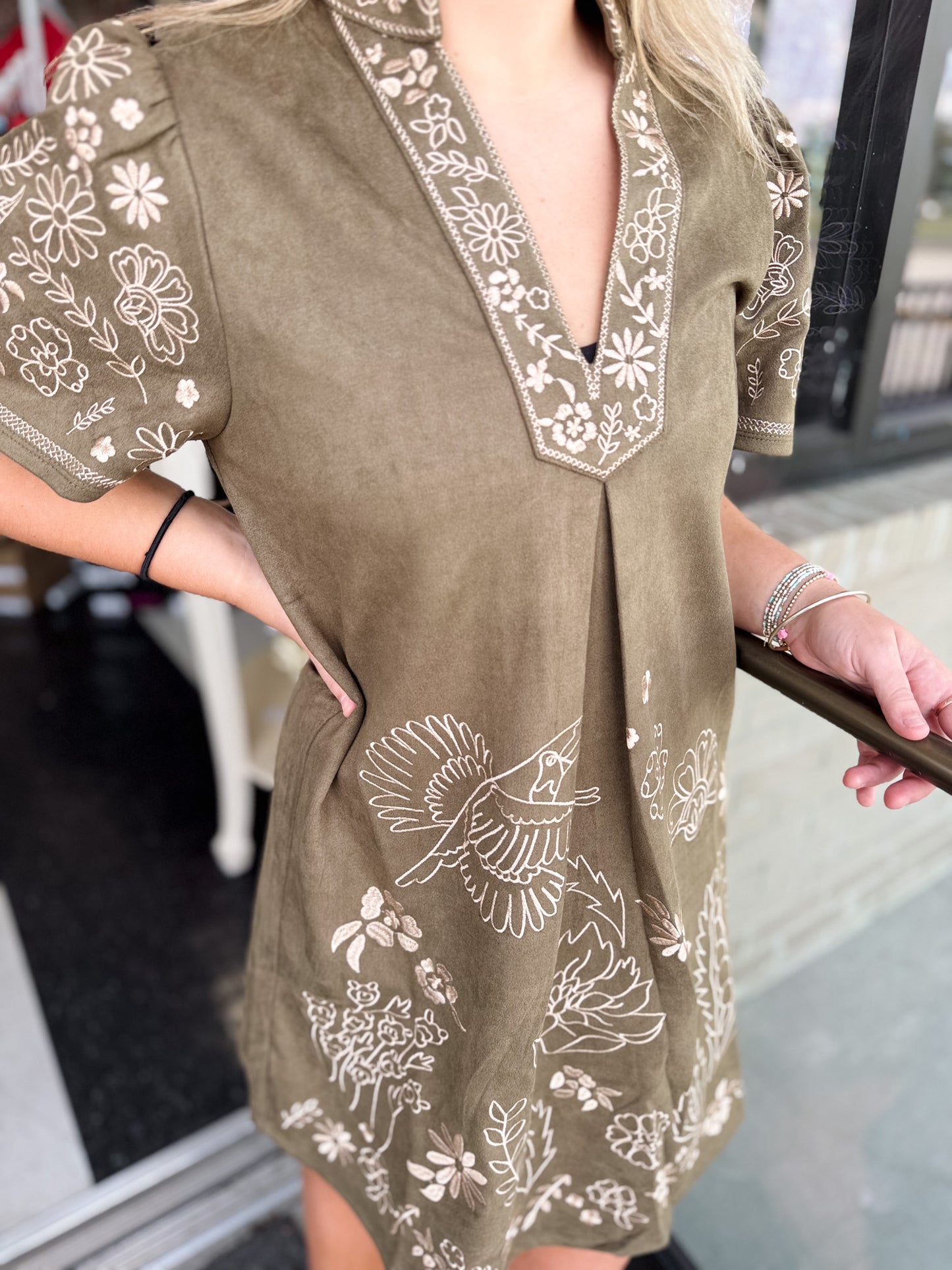 Diana Embroidered Dress