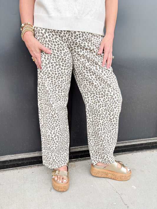 Entro Leopard Pants
